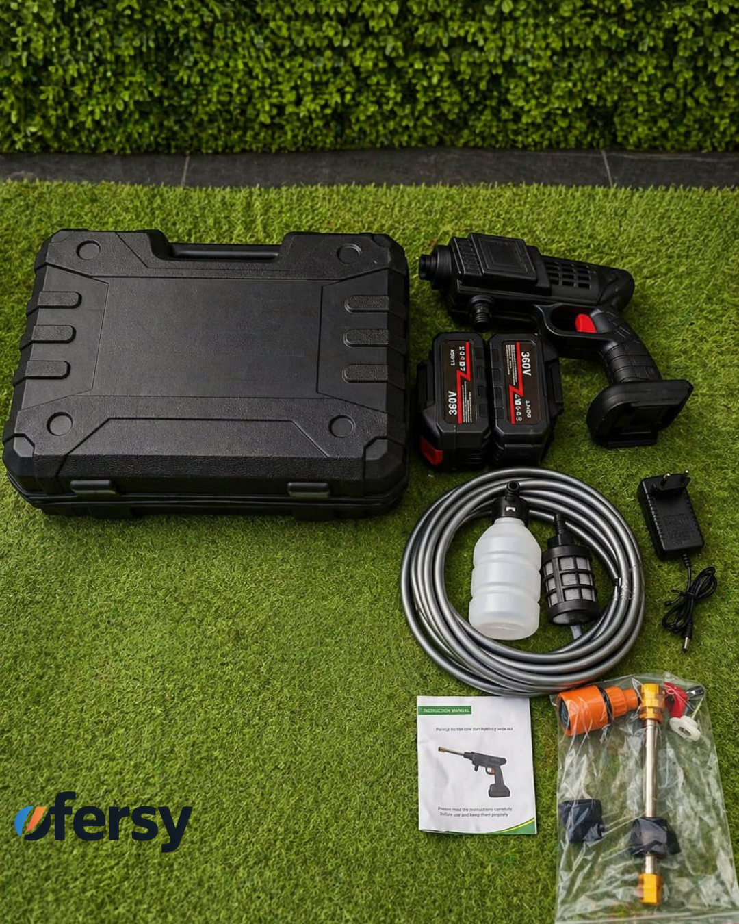 Hidrolavadora Portátil de Alta Presión 360V